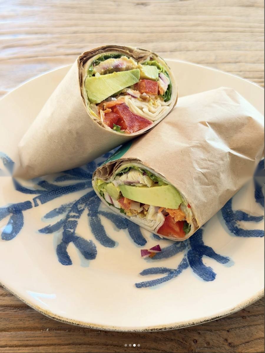 Wrap med räksallad